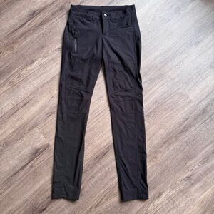 lululemon athletica Black Bust A Move Moto Pants - Size 4